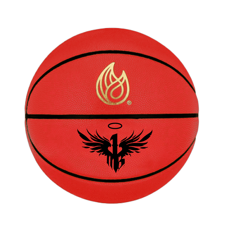 POWERHANDZ LaMelo "BE YOU" 1Ball Collection Weighted Basketball | Burner Red Edition - POWERHANDZ