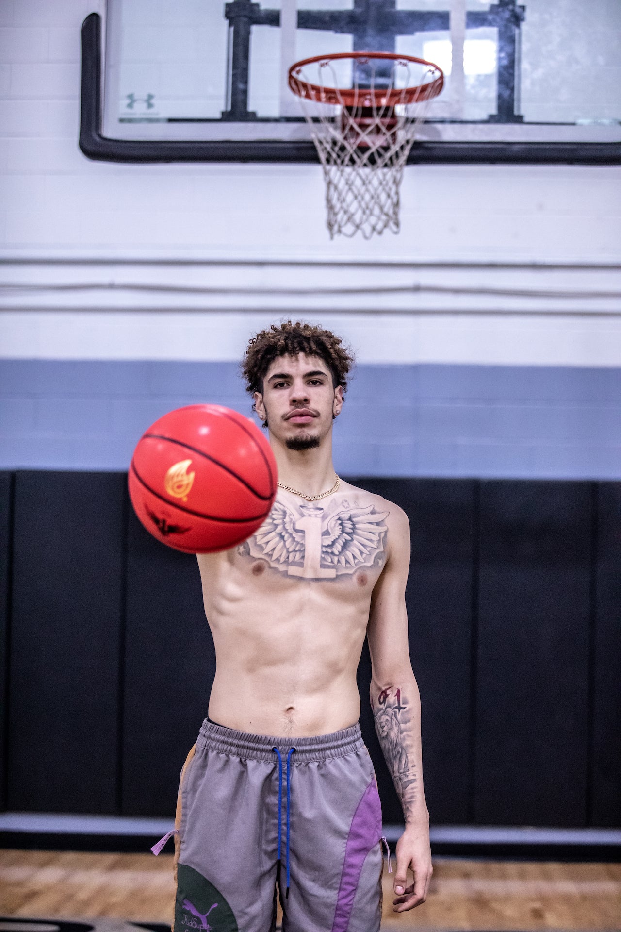 POWERHANDZ LaMelo "BE YOU" 1Ball Collection Weighted Basketball | Burner Red Edition - POWERHANDZ