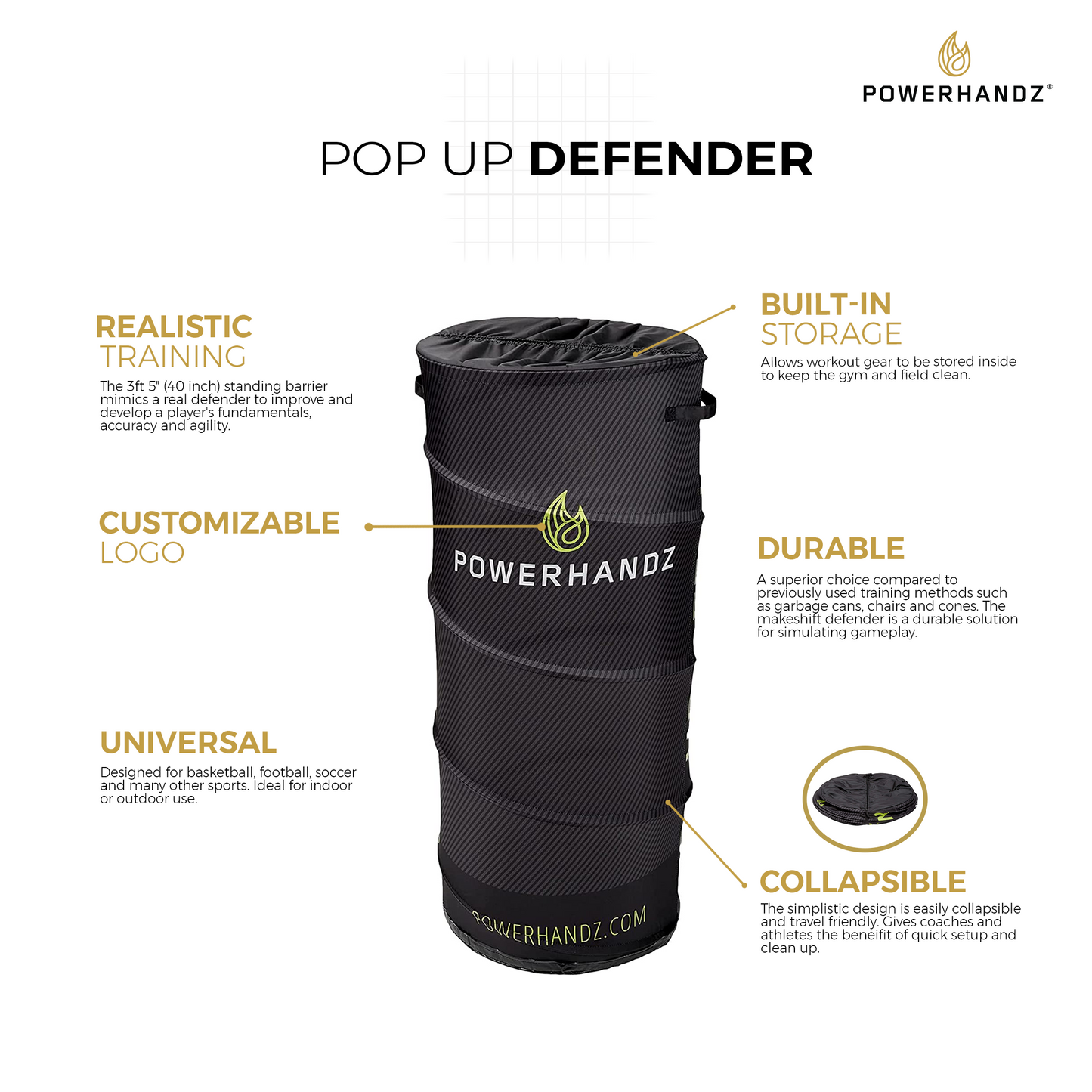 POWERHANDZ Pop-Up Defender - POWERHANDZ