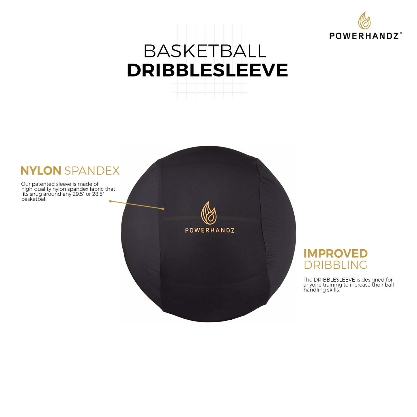 POWERHANDZ Basketball Dribble Sleeve - POWERHANDZ