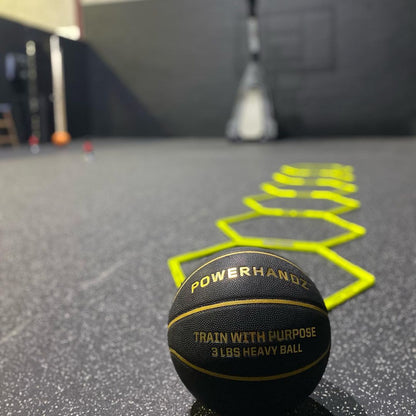 Exclusive LaMelo 1BALL 3lb Signature Edition Black Weighted Basketball | POWERHANDZ - POWERHANDZ