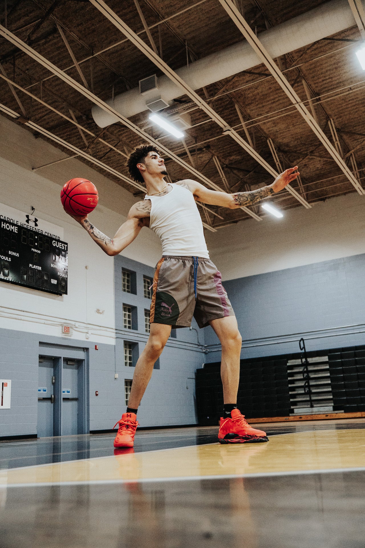 POWERHANDZ LaMelo "BE YOU" 1Ball Collection Weighted Basketball |  Burner Red Edition - POWERHANDZ