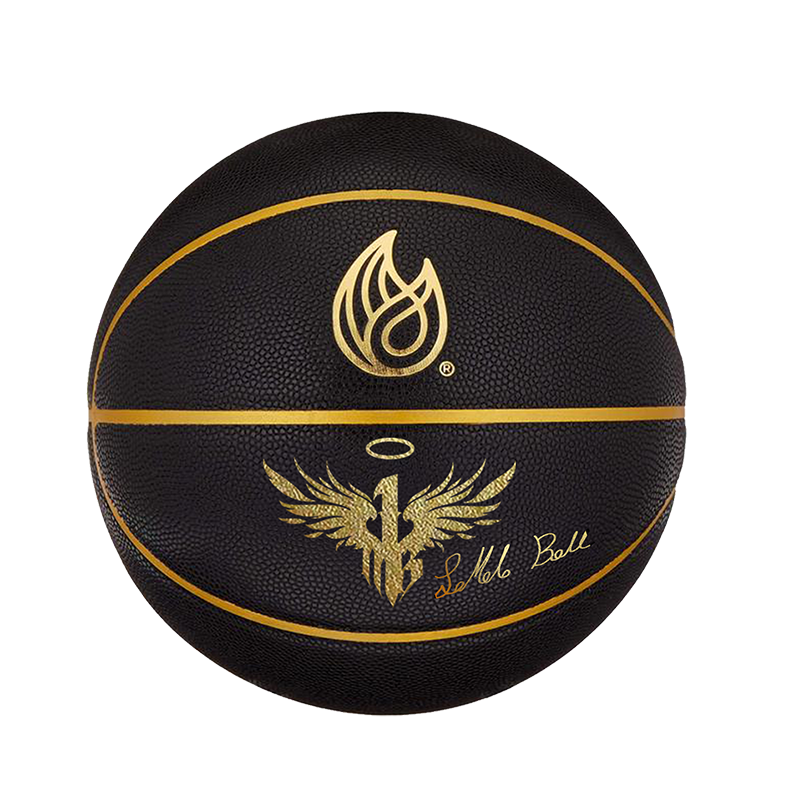 Exclusive LaMelo 1BALL 3lb Signature Edition Black Weighted Basketball | POWERHANDZ - POWERHANDZ