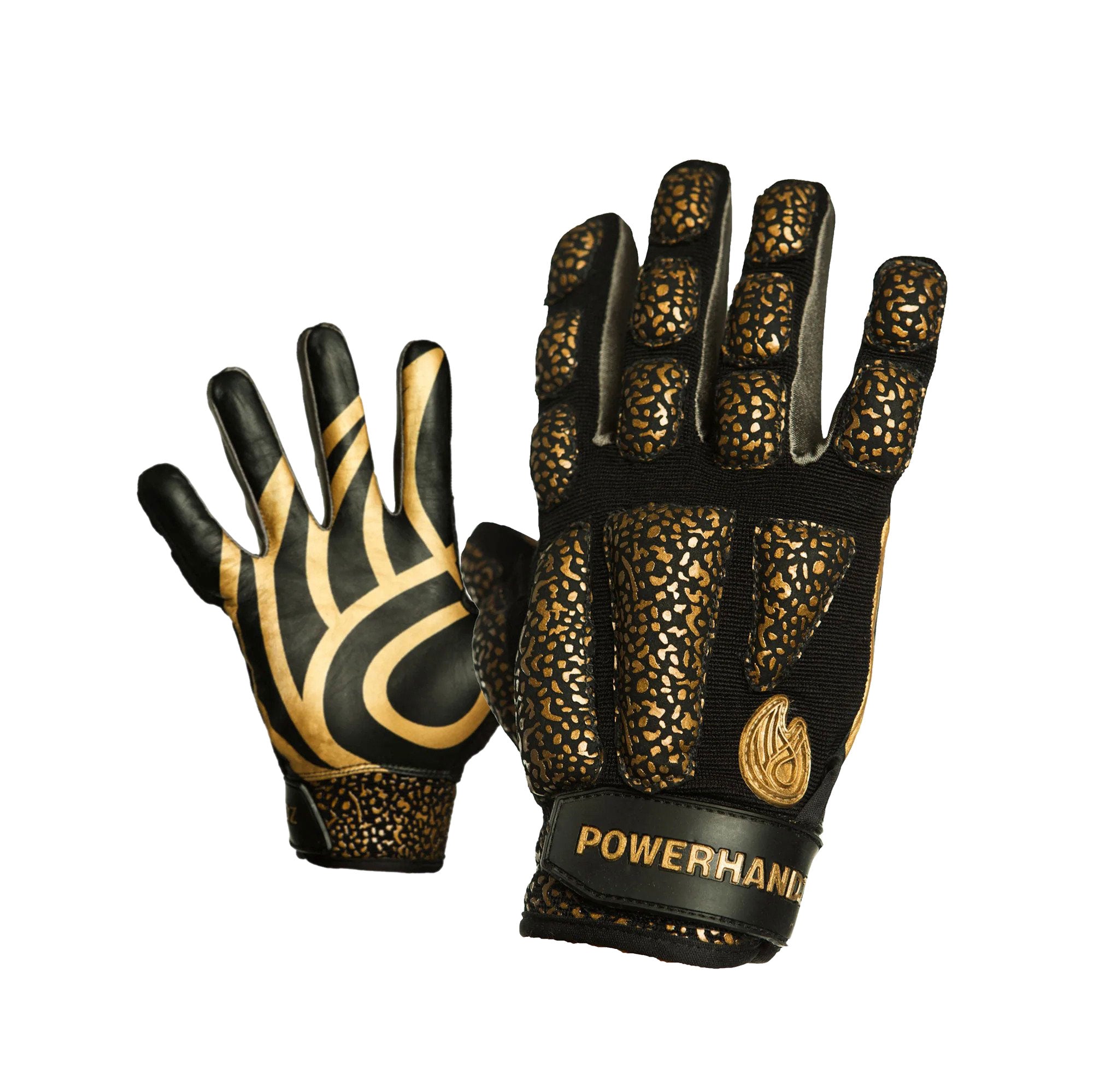 POWERHANDZ Football Anti-Grip Weighted Gloves - POWERHANDZ